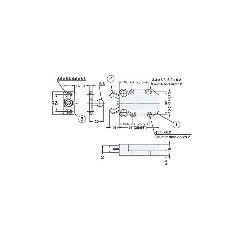 Push to Open Touch Release Catch Latch Cabinet Cupboard Doors