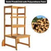 Zytty Toddler Step Stool Toddler Kitchen Stool, Adjustable-Height Toddler Tower