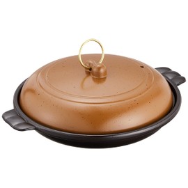 遠藤商事 Star 陶板 Pot 18 cm Shallow Type (Aluminum) qtu07181 