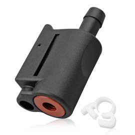 Female Fuel Line Connector Compatible with Mercury Outboard Engine Tank End 5/16 Inch 8mm Fuel Hose Fitting Replace 22-13563Q3 13563Q3 13563A3 13563B3 14850 13563A1 16609M 18-8076 9-38004