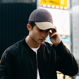 Capprecier Cap, Hat, CAP, Solid, Men's, Women's, Bicolor Adjustable, Spring, Summer, Autumn, Winter, All Seasons, UV Protection, Sun Protection, Casual, Stylish, Fashionable, Unisex, Washed Cotton