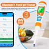 UIUZMAR Smart pH Meter for Food pH Test Kit for