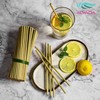 Natural Drinking Straws, Bamboo Grass, 20 cm, Disposable Drinking Tubes,