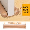 VISEMAN 36 Inch Under Door Stopper-Door Noise Blocker, Double Sided