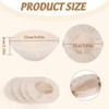 Bread Proofing Basket Cover, 4PCS Round Sourdough Proving Basket Cloth