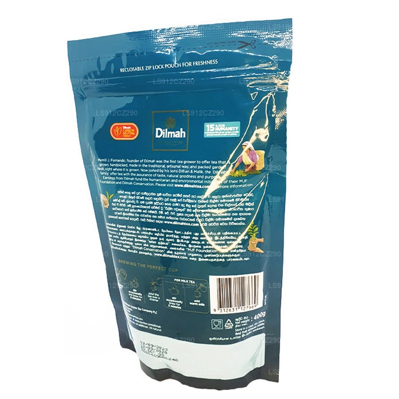 Dilmah Premium Ceylon Tea BOPF Loose Black Tea 400g x