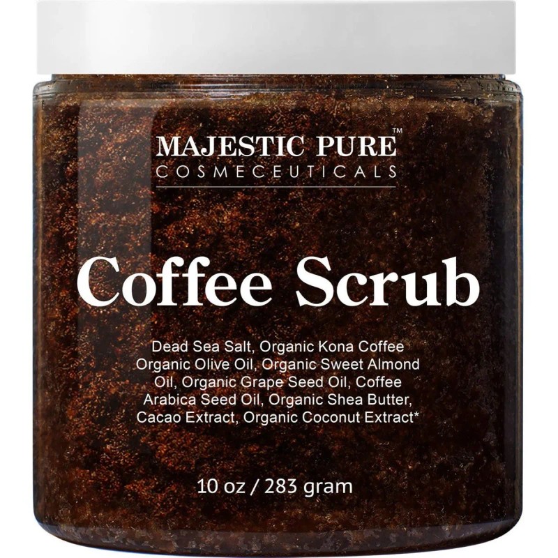 Exfoliante Facial Y Corporal De Café Hidrata Aclara 283g