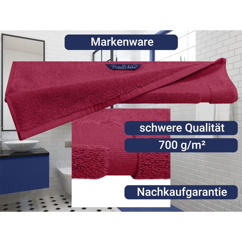 Marie´s Home Classic Shower Mat for Shower, Bath and Toilet