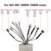 36V 48V 35A Square Wave Controller for 1000W 1500W Motor