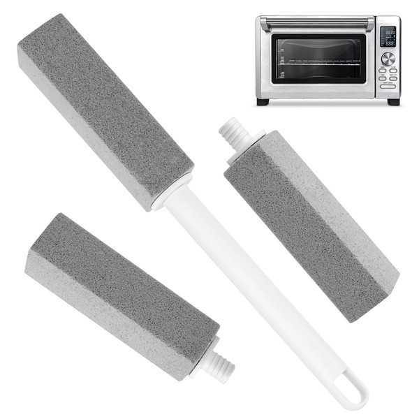 3 Pack Pumice Stone for Cleaning Oven, Stove Top, Extra