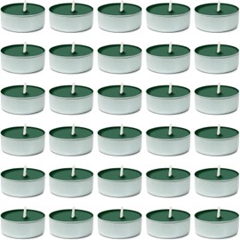 DecorRack 30 Tealight Candles, Pine Scented, Pleasant Fragrance Candle, Aromatherapy, Scented Home Decor, Votive Long Lasting Candles (Pack of 30)
