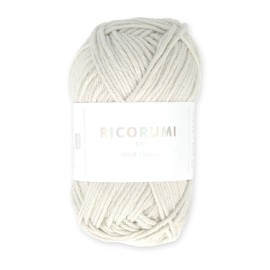 Rico Design Ricorumi Cotton for Amigurumi Light Grey 003 x 25g