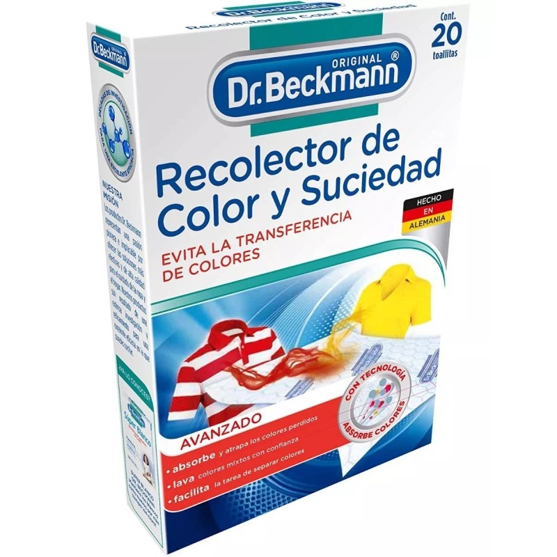Dr.beckmann Toallitas Recolector De Color Y Suciedad