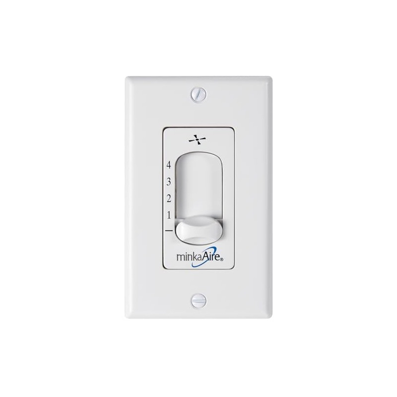 Minka-Aire WC105-WH, 4-Speed Fan Wall Control