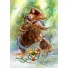 Enchanted Jewelry Briar Elemental Earth Talisman and Card Charm Pendant