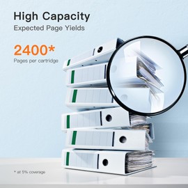 E-Z Ink Compatible Toner Cartridge Replacement for Canon 137 Black Toner Cartridge High Yield CRG-137 CRG137 to use with ImageClass D570 MF232W MF227dw MF229dw MF244dw MF212dw MF236n (2 Pack)