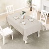 Balcony & Falcon tablecloth, washable, linen tablecloth, easy care, lotus