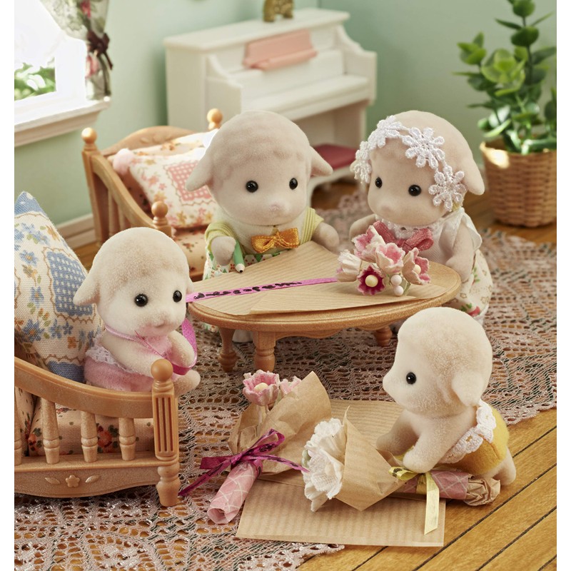 Sylvanian Families Doll Twin-chan Sheep Hi-08