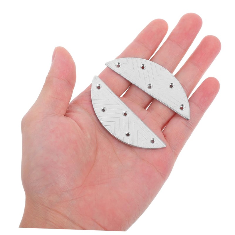 Ipetboom Heel Plate Repair Tools Metal Heel Tap for Shoes