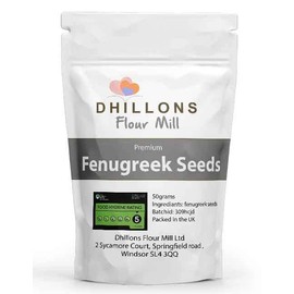 Fenugreek Seeds 200g from Dhillons Flour Mill