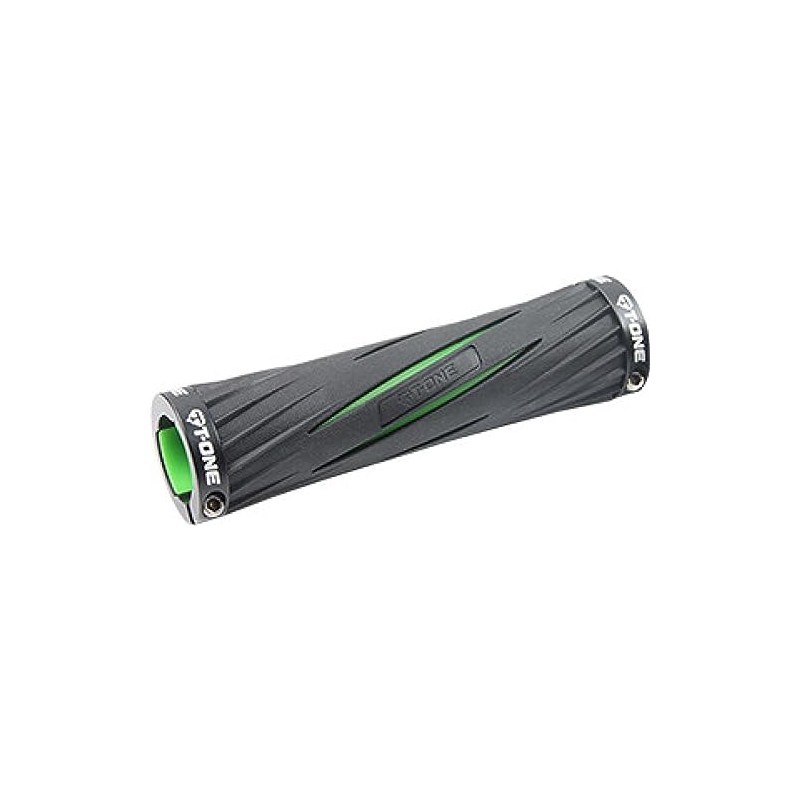 T.One T-one Blade Handlebar Grip, Black/Green, One Size