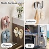 4 Pack No-Drill RV Shoe Rack - Over Door/Wall-Mounted Shelf,