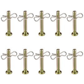 10pcs 738-04155 Shear Pins & 10pcs 714-04040 Split Pins for Snow Blower, Replacement Shear Pin Kit Cotter Pins Snowblower Parts Compatible with Craftsman MTD Cub Cadet Troy-Bilt Yard-Man Huskee