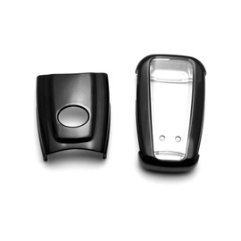 Xotic Tech Soft TPU Full Sealed Key Fob Case Protector for Toyota GT 86 Prius Prime 2017-up Smart Keyless Remote, Black
