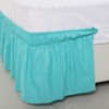 PiccoCasa Elasticated Bed Skirt Ruffled Bed Base Wrap Around Bed