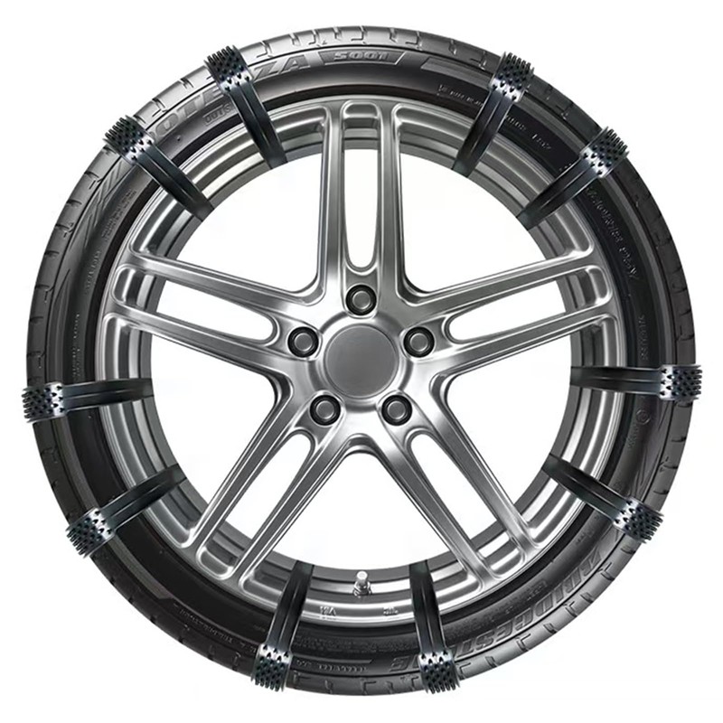 10Pack Heavy Duty Anti Skid Snow Tire Chains Car Winter