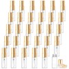 Cositina 30 Pack 3ml Fine Mist Atomizer Glass Bottle Mini