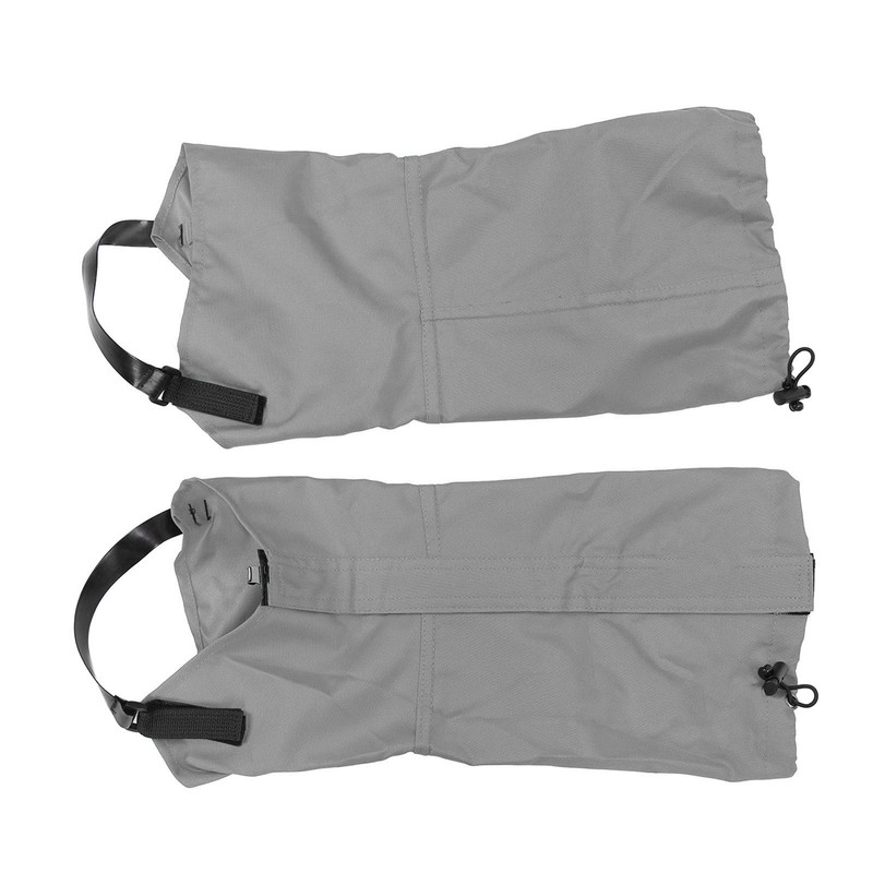 One Pair Snow Leg Gaiters Waterproof Unisex 600D Ripstop Oxford