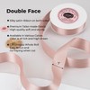 VATIN 25mm Double Faced Polyester Satin Ribbon Antique Mauve -