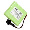 HQRP 5-Pack 6V Battery Compatible with DL-31, HTL-12, 4AA-CA0012-2, Secure