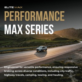 Max Brakes Elite XDS Cross-Drill & Slots R Rotors w/Elite Max Brke Pads KT251982