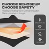 REHOSEUP 15FT Sewer Hose with Heated Sleeve,Black Rv Sewer Hose