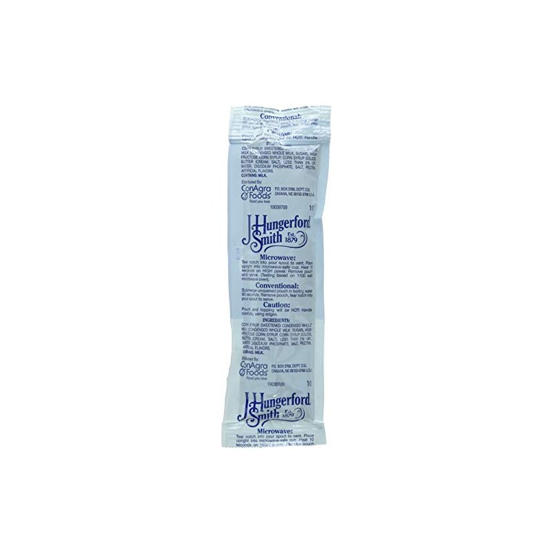 J. Hungerford Smith Portion Control Topping, Caramel, 1.5 Ounce (Pack