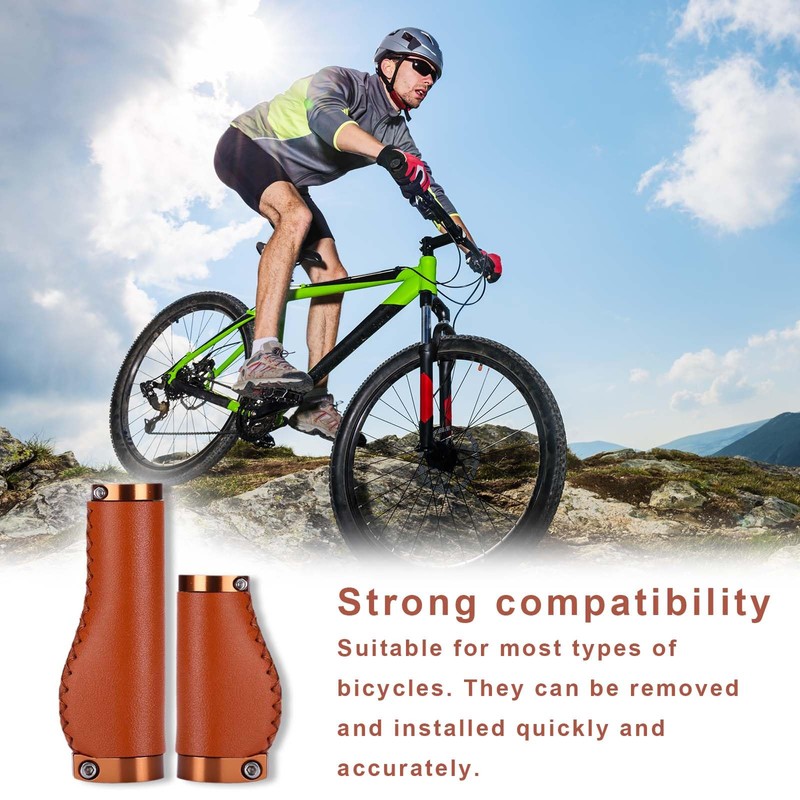 Bicycle Grips, Suitable for 22 mm Handlebars, Non-Slip MTB Handlebar