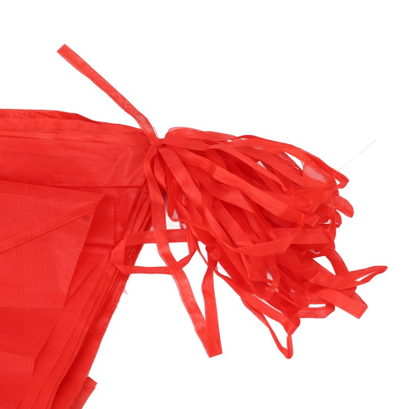 2 Bag Party Banner Triangle Shape Anti Fade Decorative Pennants