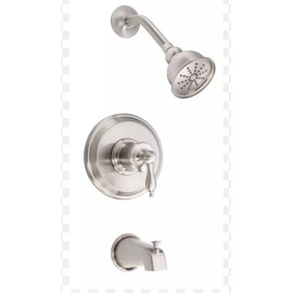 Danze Tub/Shower Set WITH ROUGH IN VALVE Brushed Nickel D520010BNT