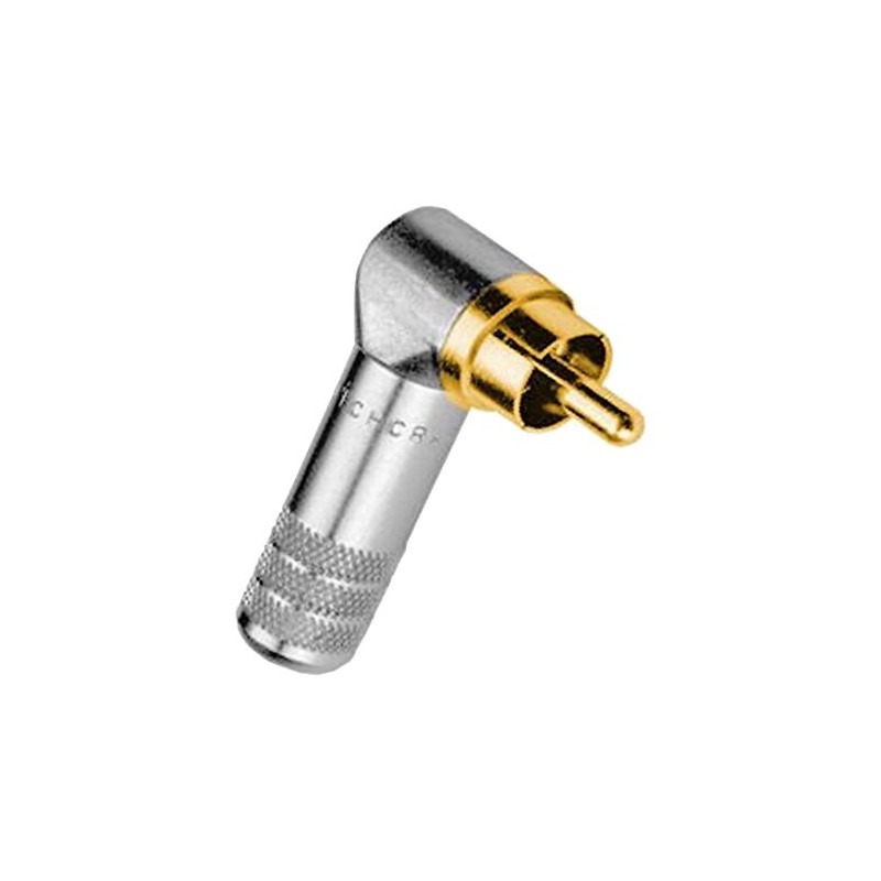 Switchcraft 3502RAAU RCA Plug Right Angle Cable Mount RCA Plug