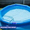 Nuanchu 12 x 80 Inch Vinyl Pool Liner Patch Self-Adhesive