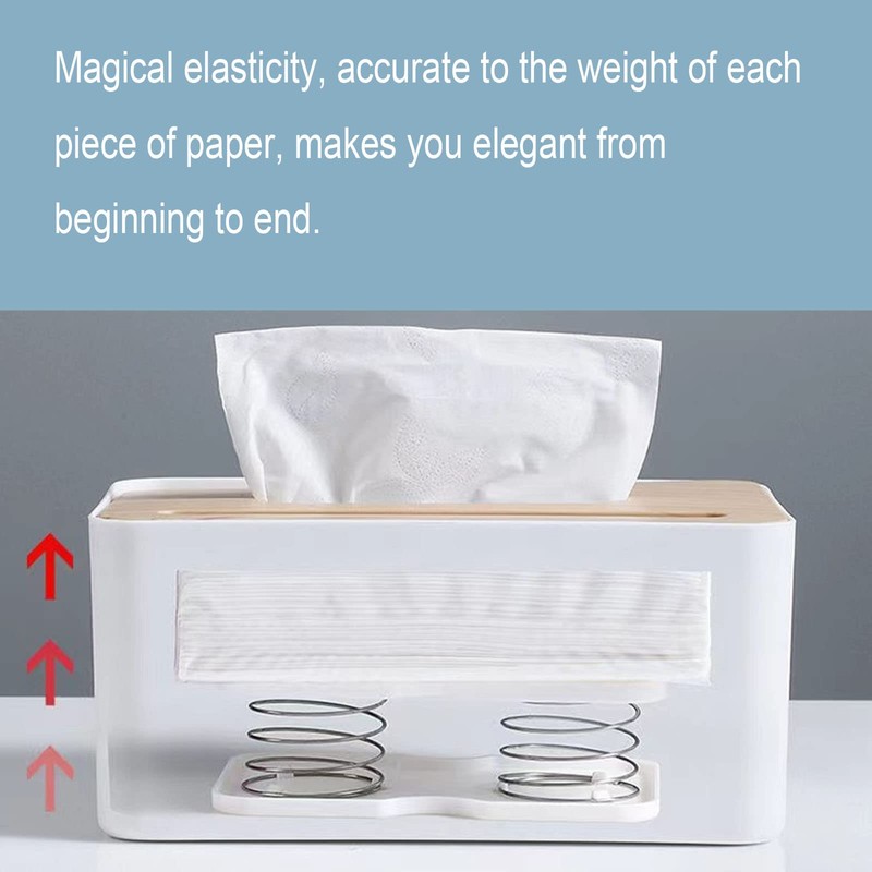 NentMent 2 Pack Tissue Box Spring Support Pusher Lifter Replacement