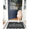 AAZZKANG Large Welcome Mats for Front Door Outdoor Non Slip