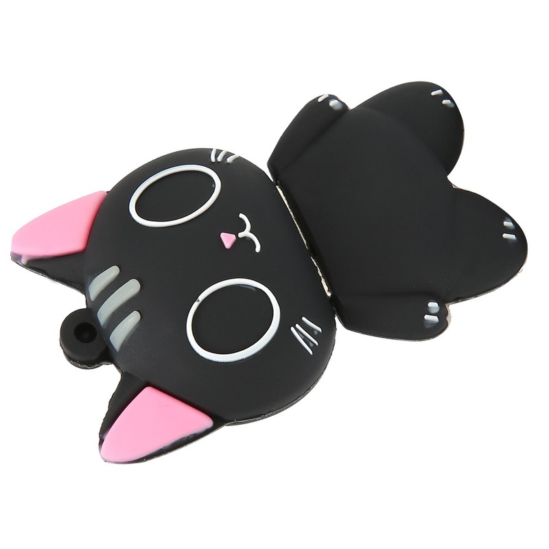 Cartoon Cat Pattern USB Flash Drive Data Picture Music Movie