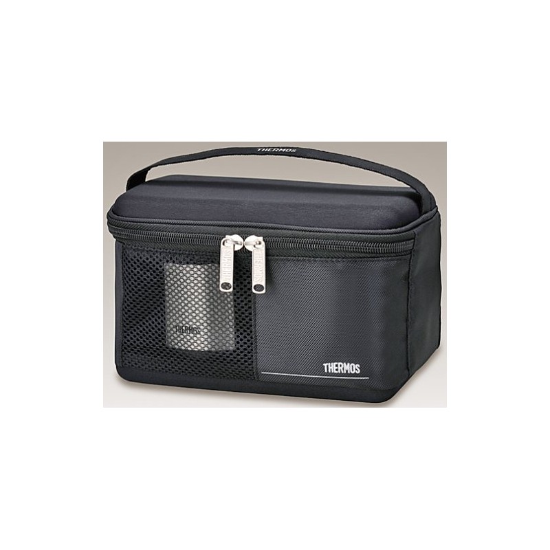 THERMOS 保温弁当箱 0.8合 ステンレスブラック DBW-360 SBK