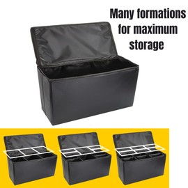 Front Seat Dog Extender and Car Storage | Prevents Your Dog from Falling Off The Front Seat While Driving | Dog Travel Accessories | Dog Car Accessories | Seat Extender for Dogs | Dog Platform