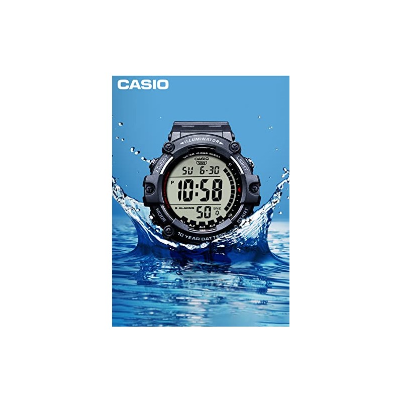 Casio Collection AE-1500WH-1AJF Men's Wristwatch, Gray