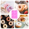 3 Pack Silicone Donut Pan for Baking,Non-Stick Doughnut Pan with