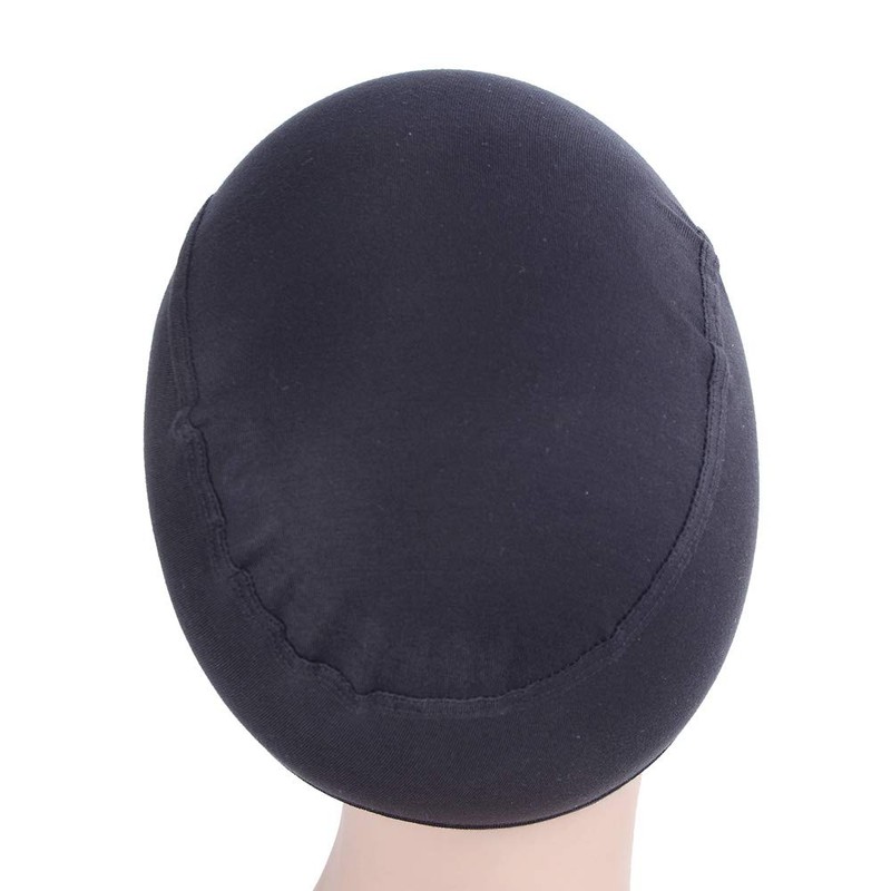 YANTAISIYU Bamboo Fiber Wig Cap Comfortable Elastic Wig Cap Wearing